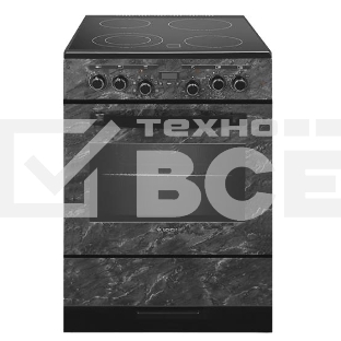 Электрическая плита Gefest 6560-03 0053 черный мрамор