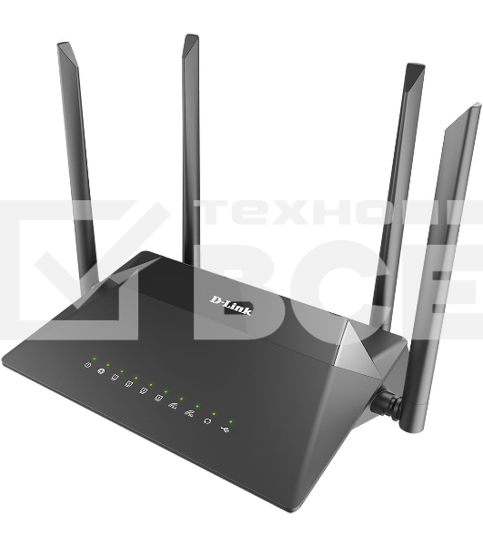 Беспроводной двухдиапазонный гигабитный маршрутизатор D-Link DIR-853/URU/R3A AC1300 Wave 2 с поддержкой технологии MU-MIMO, 3G/LTE и USB-портом 3.0