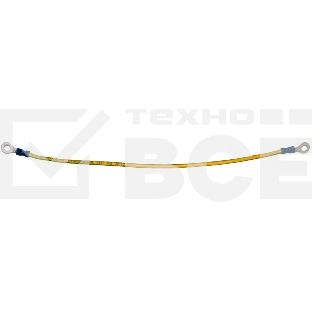 Кабель заземления Hyperline TGRD-CC, 150 мм, цвет: жёлтый