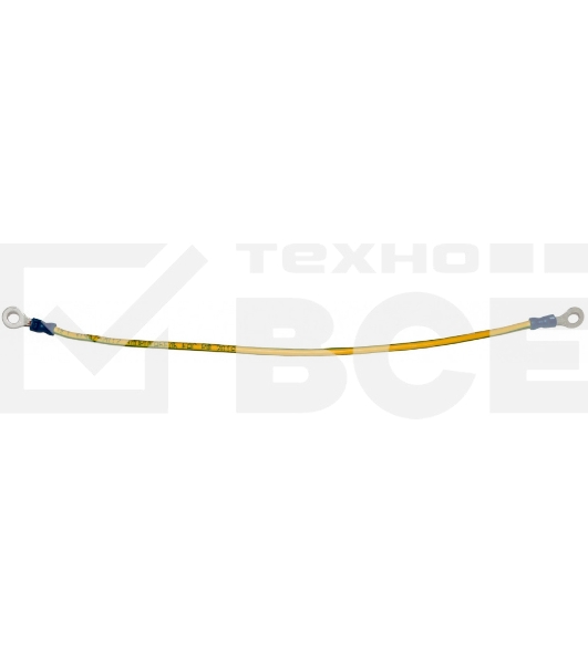 Кабель заземления Hyperline TGRD-CC, 150 мм, цвет: жёлтый