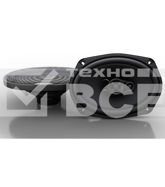 Колонки автомобильные Prology CX-693 200Вт 90дБ 4Ом 15x23см (6x9дюйм) (ком.:2кол.) коаксиальные трехполосные