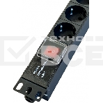 Блок распределения питания NTSS NTSS-PDU-DA2030 гор.размещ. 8x базовые 16A клеммная колодка, фото3