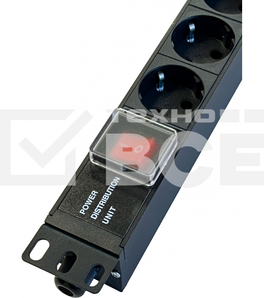 Блок распределения питания NTSS NTSS-PDU-DA2030 гор.размещ. 8x базовые 16A клеммная колодка