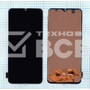 Дисплей для Samsung Galaxy A70 SM-A705F в сборе с тачскрином (TFT) черный