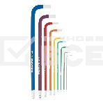 Набор ключей Gross 16400 имбусовых hex 1.5–10мм s2 9шт магнит экстра-длин. с шаром хром/краска, фото9