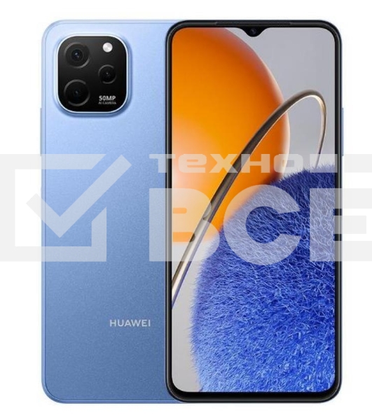 Смартфон Huawei Nova Y61, 4/128Gb, синий