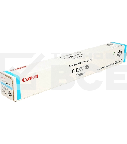 Картридж лазерный Canon C-EXV45 C для iR ADV C7260i/C7270i/C7280i . Голубой.