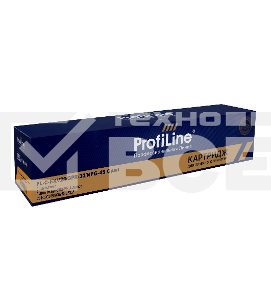 Картридж лазерный PL-C-EXV28/GPR-30/NPG-45 для принтеров Canon imageRUNNER Advance C5045/C5051/C5250/C5255 Голубой 38000 копий ProfiLine