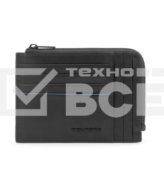 Портмоне Piquadro Blue Square Revamp PU1243B2VR/N черный натур.кожа