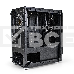 Компьютерный корпус Minitower Exegate EX294384RUS Mistery R2 (mATX, без БП, 2*USB+1*USB3.0, аудио, черный, 1 вент. 12см с RGB подсветкой и полоса на передней панели, боковая панель - закаленное стекло), фото14