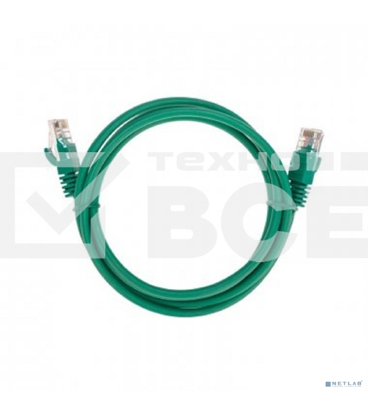Патч-корд U/UTP, CAT 5e, RJ45-RJ45, 26AWG, ZH нг(А)-HF, зеленый, 1,5м  REXANT