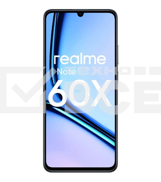 Смартфон Realme Note 60х, 3/64Gb, черный