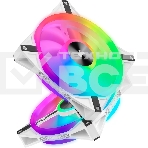 Комплект вентиляторов Corsair iCUE QL140 RGb CO-9050106-WW 140мм PWM белый Fan — Dual Fan Kit with Lighting Node CORE, фото4