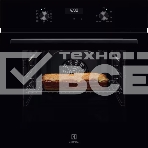 Встраиваемый духовой шкаф Electrolux EOF5H50BZ, Духовой шкаф электрический с конвекцией, приготовление на пару, объем 65 л, 8 режимов, очистка каталитическая, 2 стекла в дверце, направляющие проволочные, черный, фото8
