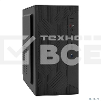 Компьютерный корпус Minitower ExeGate BAA-303U-UNS350 (mATX, БП UNS350 с вент. 12см, 2хUSB+1хUSB 3.0, HD Audio, черный), фото2