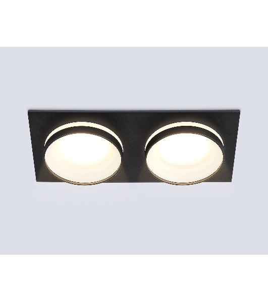 Светильник Ambrella light TN30712/2 BK черный GU5.3/2 182*92*36