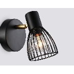 Светильник Ambrella light TR8659 BK/GD черный/золото E14 max 60W 160*100*145, фото4