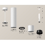 Светильник Ambrella Light XP6301010 SWH/PBK белый песок/черный полированный MR16 GU5.3, фото 1