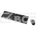 Беспроводной комплект клавиатура + мышь Oklick 230M Black 2.4ГГц Nano Receiver USB, фото2