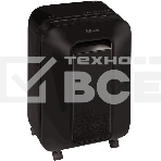 Шредер Fellowes PowerShred LX200 черный (секр.P-4)/перекрестный/12лист./22лтр./скрепки/скобы/пл.карты, фото3