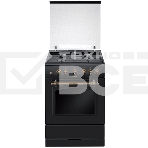 Плита газовая Hansa FCGA62109 черный, конфорок 4 шт, духовка 58 л, 60 см x 85 см x 60 см, фото3
