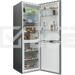 Холодильник Candy CCRN 6180S Комби, 185x59.5x65.7 см, No Frost, полезный объем 333 (227/106) литров, А класс, 40 дБ, 1 компрессор, R600 a, ST, электронное управление внутри на верхней панели, освещение камеры LED (светодиодное), потреление энергии 408кВтч, фото18