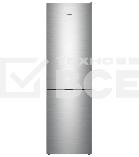 Холодильник Atlant ХМ-4624-141 нержавеющая сталь двухкамерный 228/119л морозилка снизу