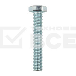 Болт шестигранный KRANZ DIN 933, 10х60, короб (20 шт./уп.)
