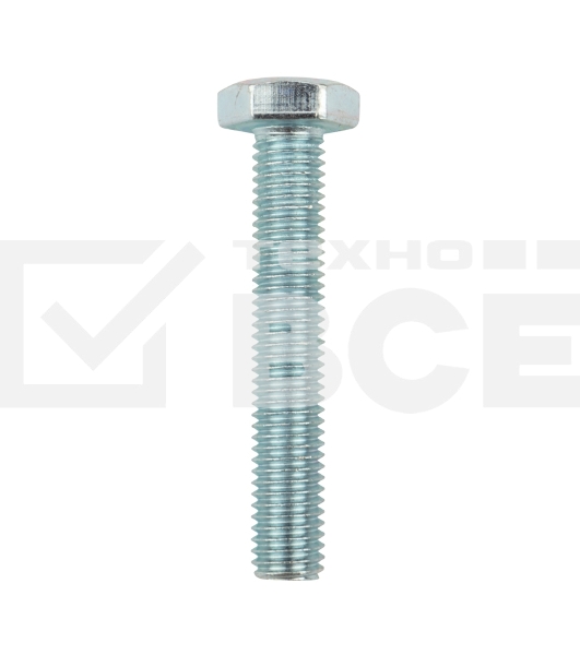 Болт шестигранный KRANZ DIN 933, 10х60, короб (20 шт./уп.)