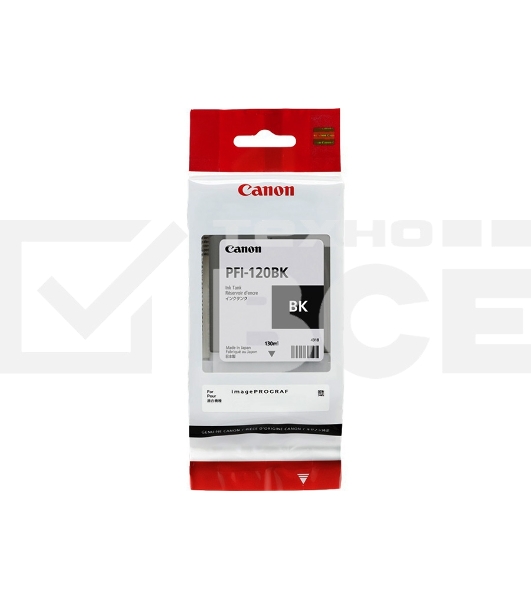 Картридж струйный Canon PFI-120 BK 2885C001 черный (130 мл) для Canon imagePROGRAF TM-200/205