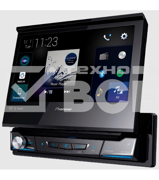 Автомагнитола CD DVD Pioneer AVH-Z7250BT 2DIN 4x50Вт