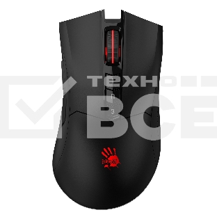 Мышь беспроводная A4Tech Bloody R90 Plus черный, 5000 dpi, радиоканал, USB, кнопки - 8
