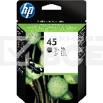 Картридж струйный HP №45 51645AE черный для HP DJ 7xxC/815C/880C/895C/9xxC/112xC/1220/6122/6127 (930стр.), фото5