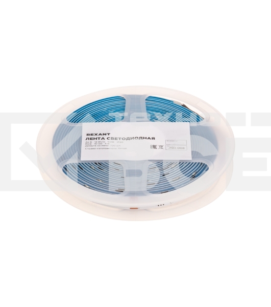 Лента светодиодная 24В, COB 12Вт/м, 720 LED/м, RGB, 10мм, 5м, IP20 Rexant