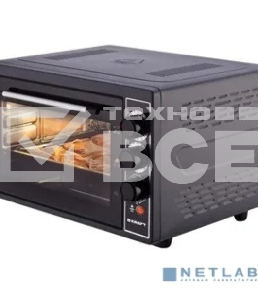 Мини-печь Kraft KF-MO 3802 KBL черный