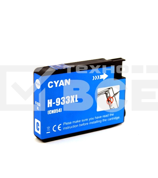 Струйный картридж NV Print 933XLC (NV-CN054AE) Cyan для HP Officejet 6100, 6600, 6700, 7110, 7510, 7610, 7612 (825 стр)