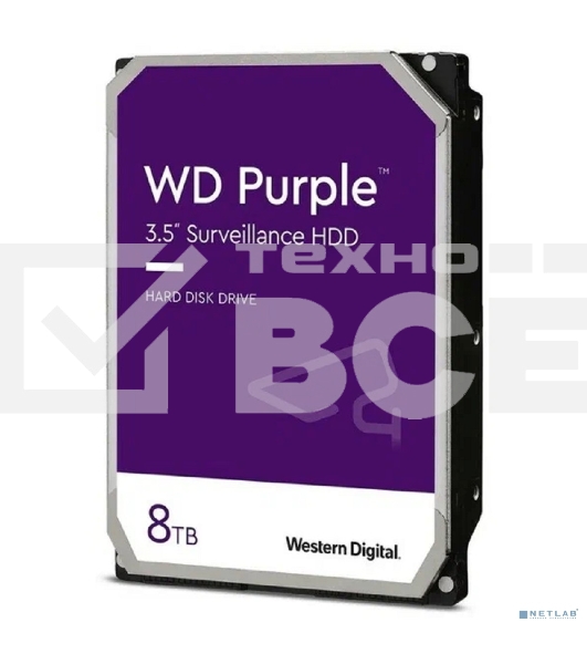 Жесткий диск WD Purple 8TB (WD85PURU)