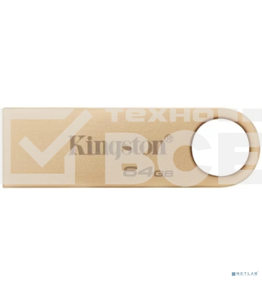Флеш диск Kingston 64GB DataTraveler SE9 DTSE9G3/64GB USB3.0 серебристый