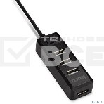 Разветвитель USB 2.0 Buro BU-HUB4-0.5L-U2.0 4порт. черный, фото3