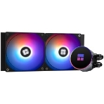Водяное охлаждение для процессора Thermalright Grand Vision 240 (240mm, LED, Black, ARGB/Fans: 2x120mm, 80.45CFM, 29.4dBA, 2150RPM/Pump height 72.5mm, 6400RPM, Rad thickness 27mm/S: 1700, 1200, 1851, 115X, 2011, 2066, AM5, AM4), фото12