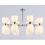 Люстра Ambrella light LH56085/16 СH/FR хром/белый матовый E14*16 max 40W D860*510, фото6