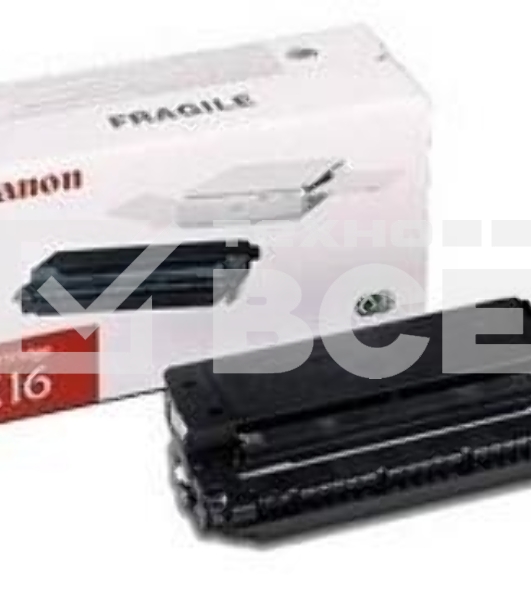 Картридж лазерный Canon Е-16 (1492A003) черный для FC-200/210/220/226/230/310/330/336/530 2000 стр.