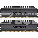 Оперативная память Patriot Viper 4 Blackout, DDR4, 8GB (2x4 GB), 3000 MHz, CL16, радиатор, черный, фото8