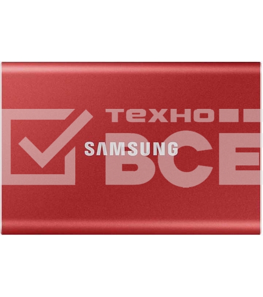 Накопитель SSD Samsung T7 MU-PC1T0R/WW, USB-C, 1Tb, 1.8