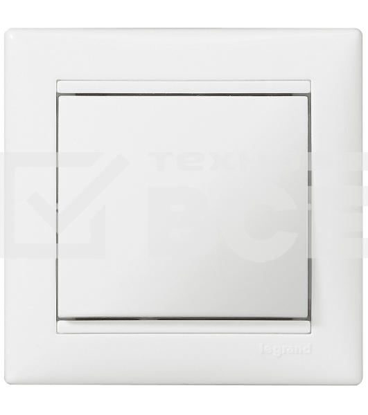 Выключатель Legrand 774401 Valena одноклавишный 10А белый