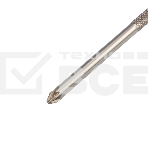 Отвертка крестовая PZ 2х100 мм, трехкомпонентная рукоятка, сталь S2 Rexant, фото2