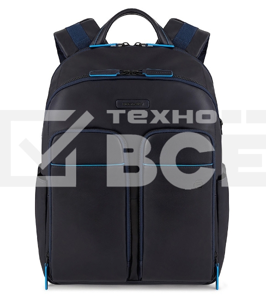 Рюкзак мужской Piquadro Blue Square CA5574B2V/BLU синий натур.кожа