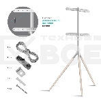 Стойка для ТВ и сенсорных панелей ONKRON TS1220 32