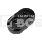 Колодка 2 гнезда карболитовая б/з 16 А, черная Rexant, фото 1