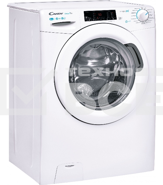 Стиральная машина Candy Smart Pro CSOW4 1364T/2-07 белый, загрузка фронтальная 6 кг, 1300 об/мин., класс: В